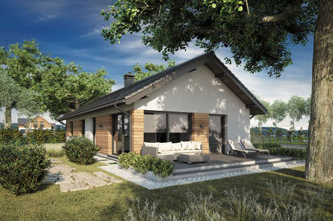 Projekt domu parterowego OLIMPIA PLUS VI