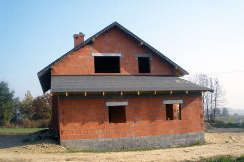 Projekt domu Zoja III w budowie
