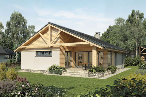 Projekt domu parterowego PELIKAN IV